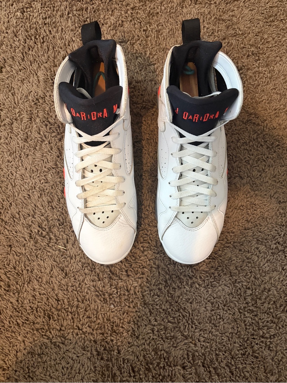 Air Jordan 7 retro white infrared